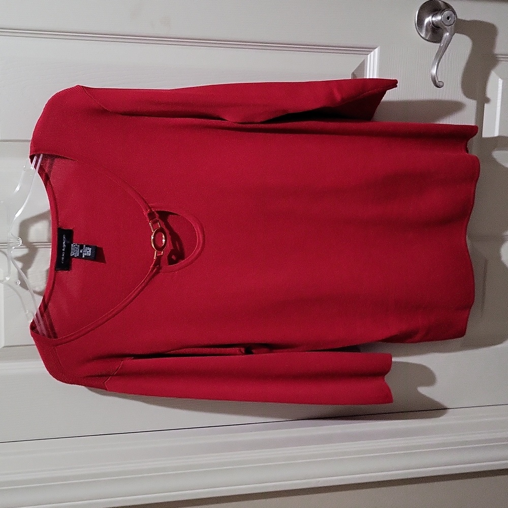 Cable & Gauge women's top, XL, Red